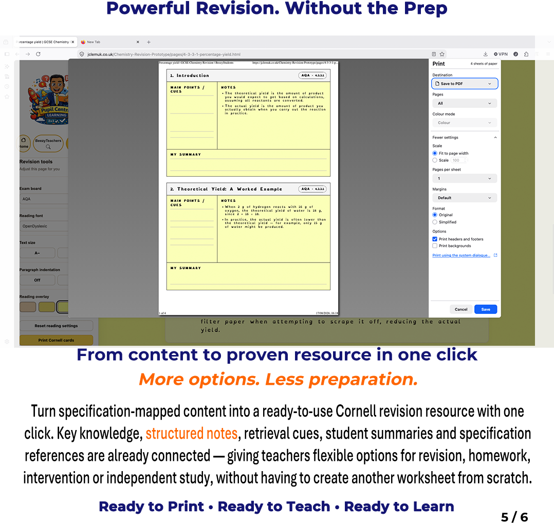 5 Powerful Revision. Without the Prep